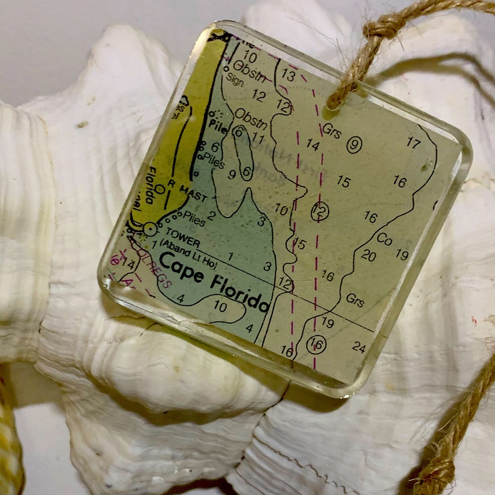 Nautical Chart Ornament